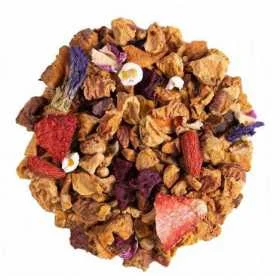 Infusion fraise des bois et coriandre