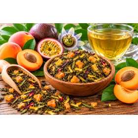 Thé vert Abricot Passion – 100gr