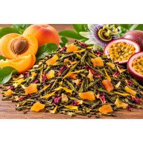 Thé vert Abricot Passion – 100gr