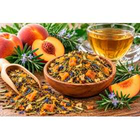 Infusion Pêche Romarin - Sachet 80g