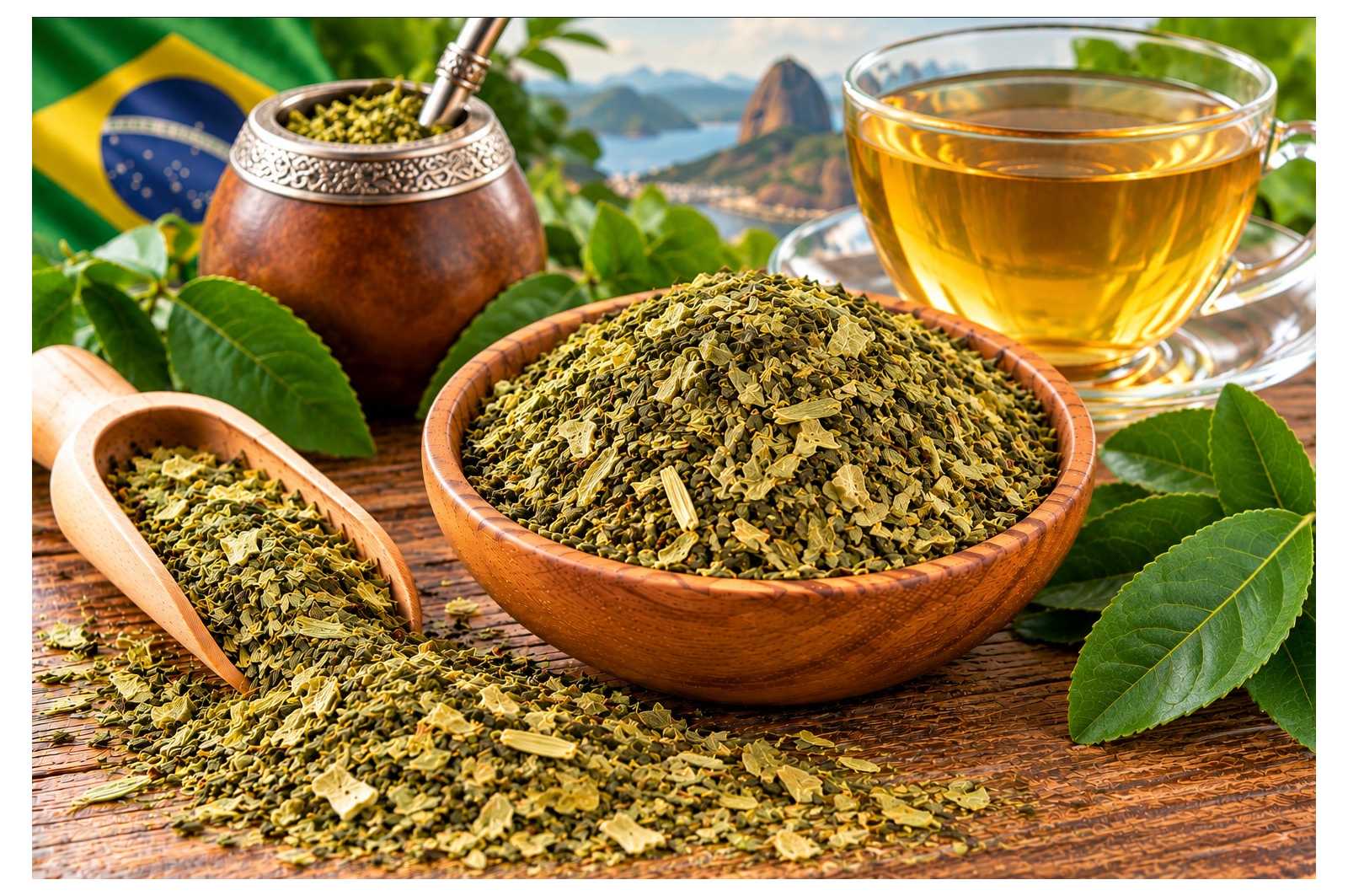 Maté Vert du Brésil – Sachet 100g