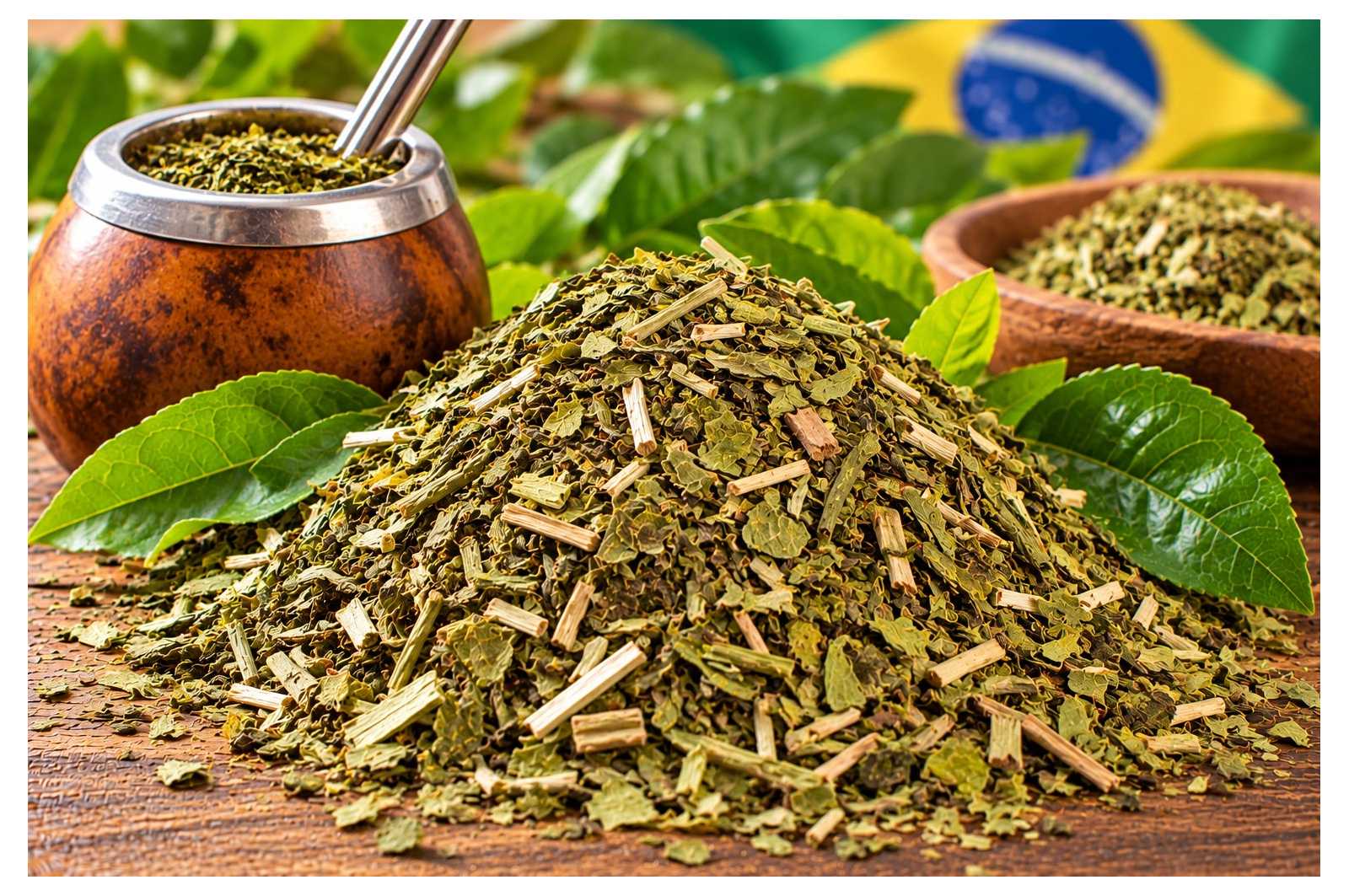 Maté Vert du Brésil – Sachet 100g