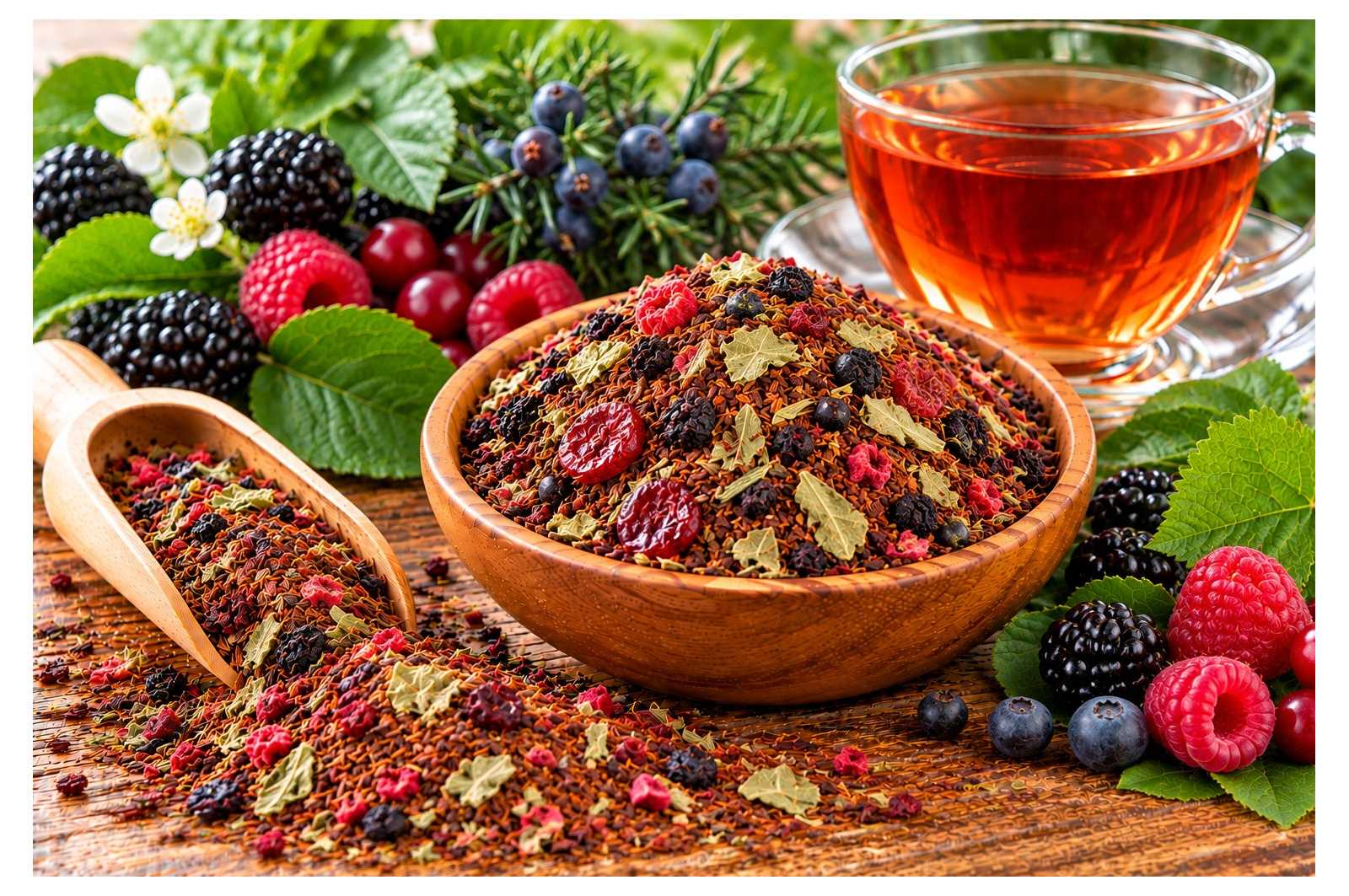 Rooibos Fruits Rouges - Sachet 100g