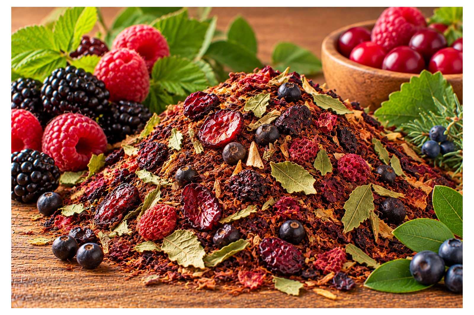 Rooibos Fruits Rouges - Sachet 100g