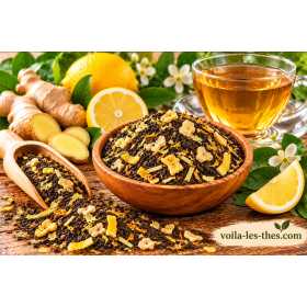 Thé noir Gingembre Citron – 100gr