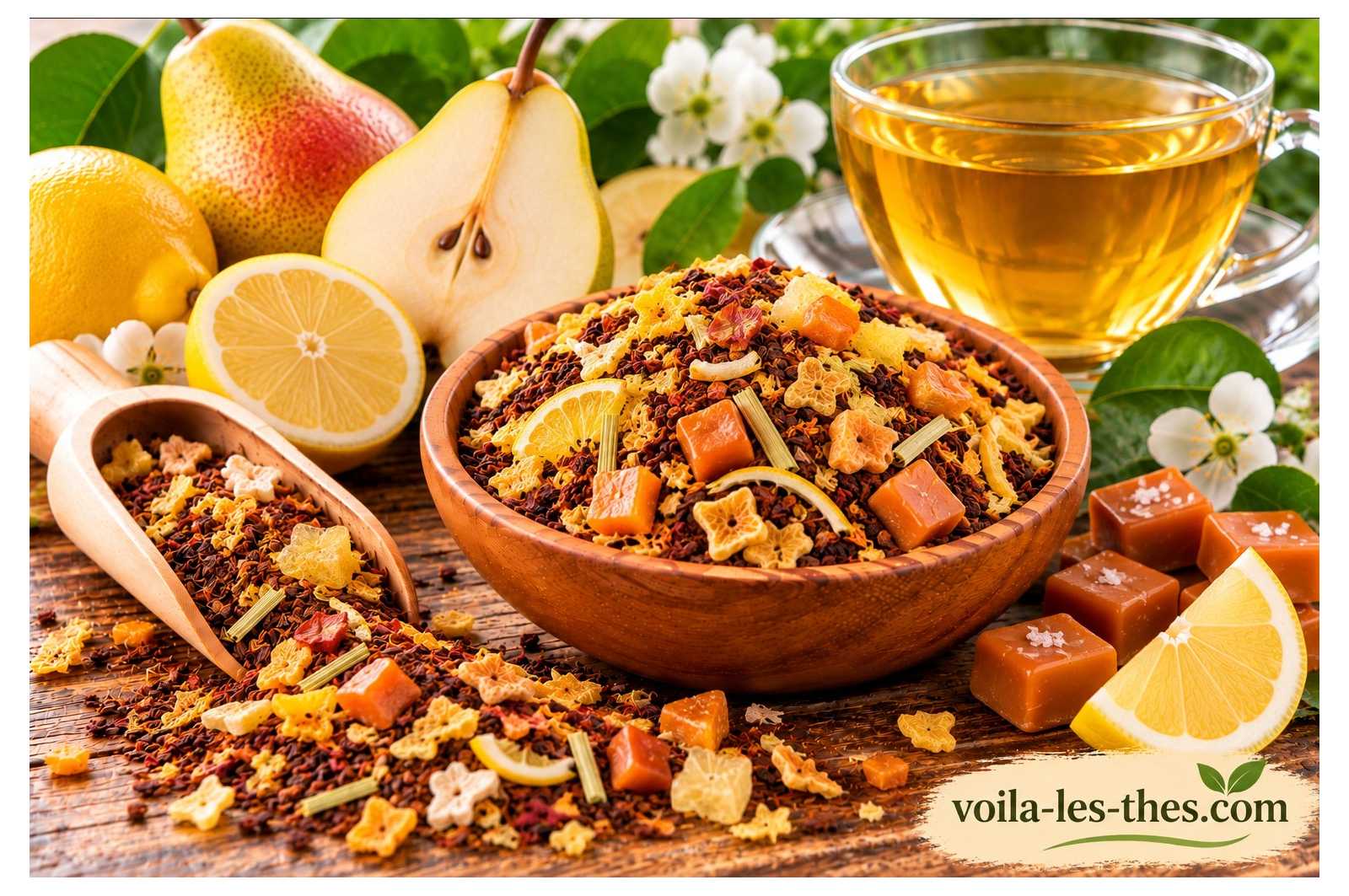 Infusion Citron Poire Caramel - 100g