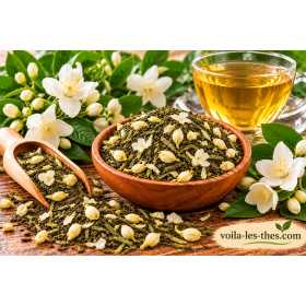 Thé vert supérieur au Jasmin – Sachet 100g