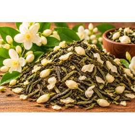 Thé vert supérieur au Jasmin – Sachet 100g