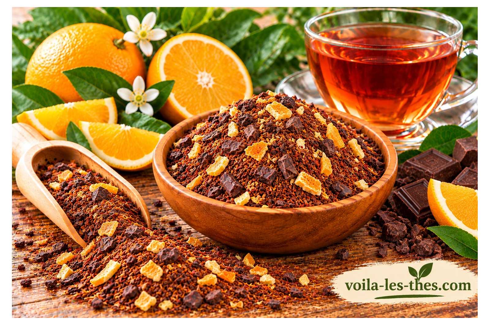 Rooibos Orange Cacao - Sachet 100g