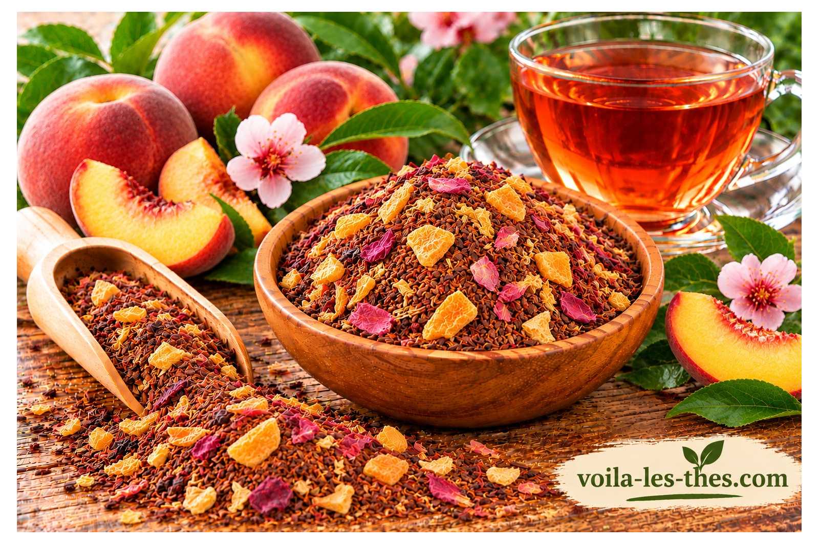 Rooibos Pêche de Vigne - 100g