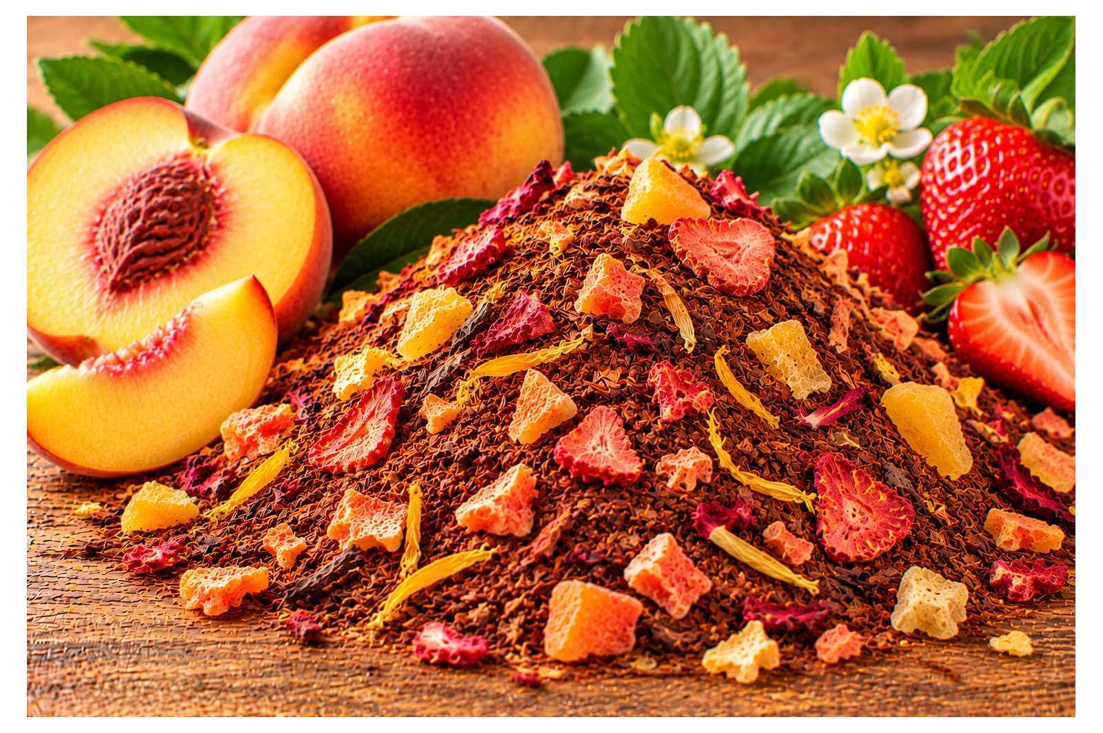 Rooibos Pêche et Fraise