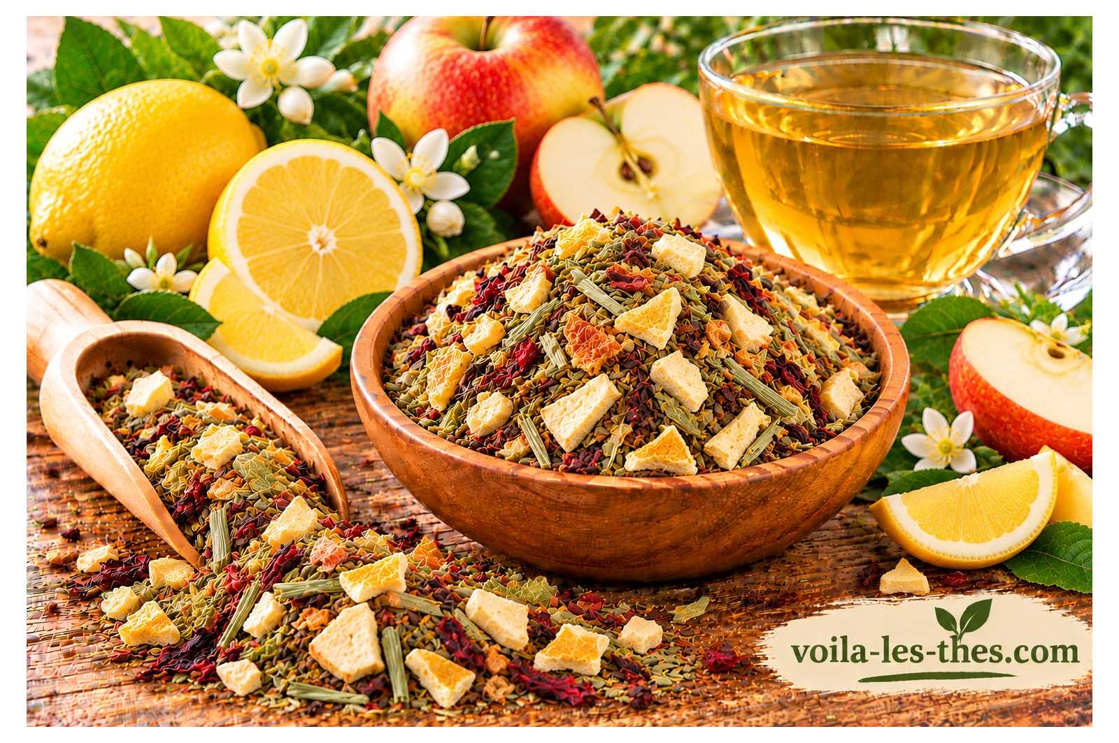 Infusion Citron et Pomme - Sachet 100g