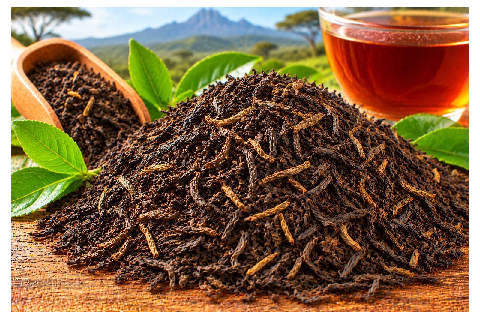 Thé noir Corsé du Kenya