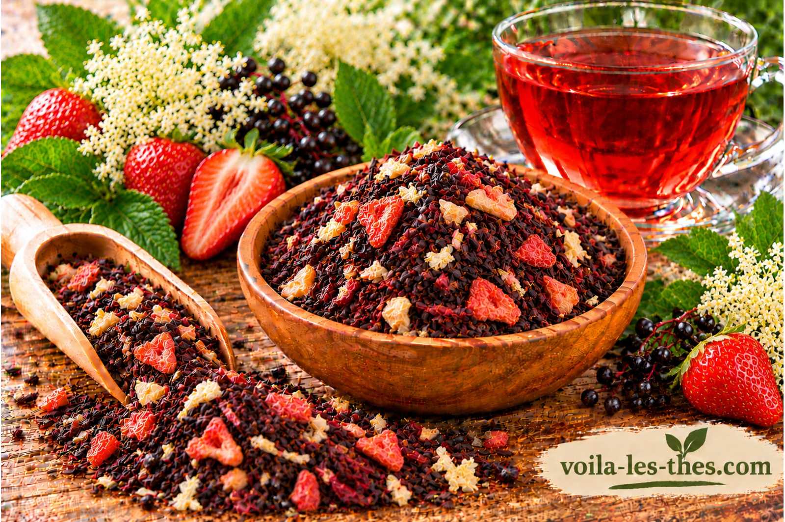 Infusion Fraise Sureau