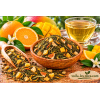 Thé vert Orange et Mangue