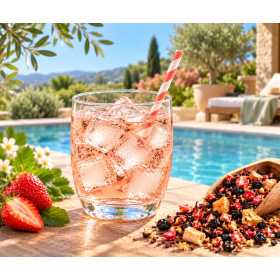 Infusion glacée Fraise