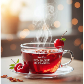 Rooibos BON BAISER DE PRAGUES - ( saveur fruits rouges)