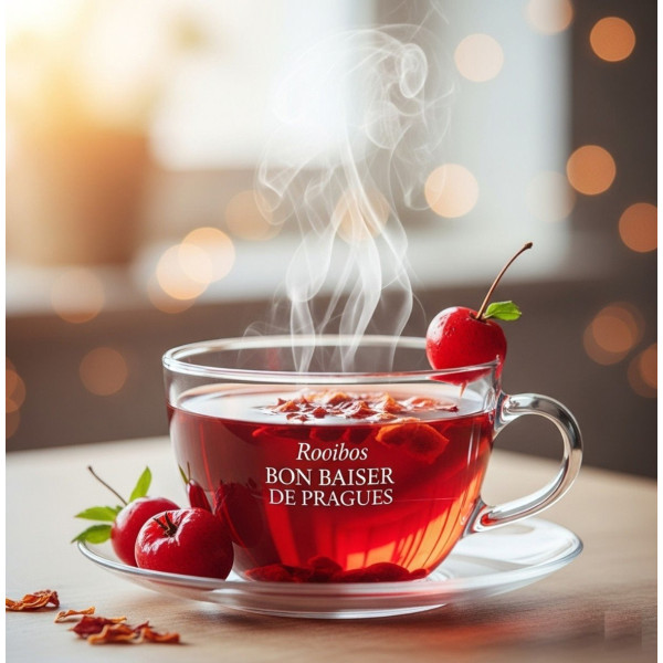 Rooibos BON BAISER DE PRAGUES - ( saveur fruits rouges)