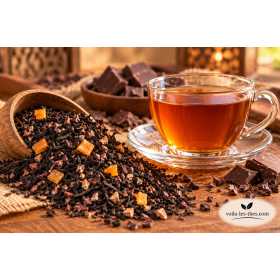Thé noir Chocolat Abricot