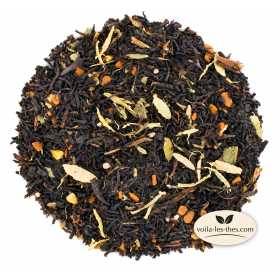 Thé noir Tchaï Massala épicé et menthe