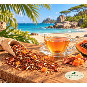 Rooibos Pêche et Fraise