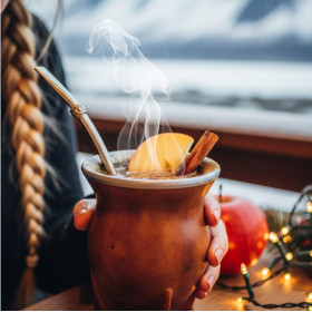 MATÉ NOEL A USHUAIA - ( saveur pomme cannelle)