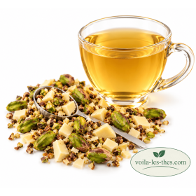 Infusion Pistache Chocolat blanc