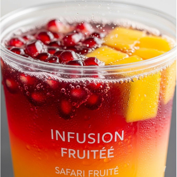 INFUSION FRUITEÉ SAFARI FRUITÉ - ( saveur grenade mangue)