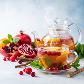 INFUSION FRUITEÉ COOL WINTER - ( saveur menthe réglisse)