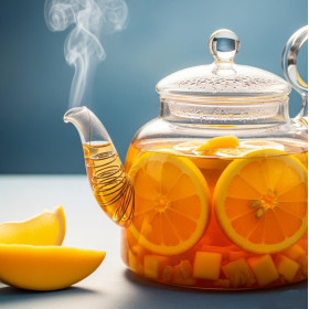 INFUSION FRUITEÉ MANGOSTAR - ( saveur agrumes et mangue)
