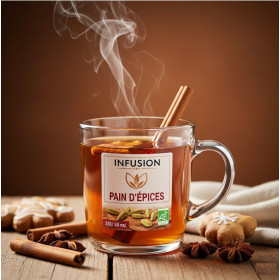 INFUSION PAIN D'ÉPICES - (saveur pain d'épices)