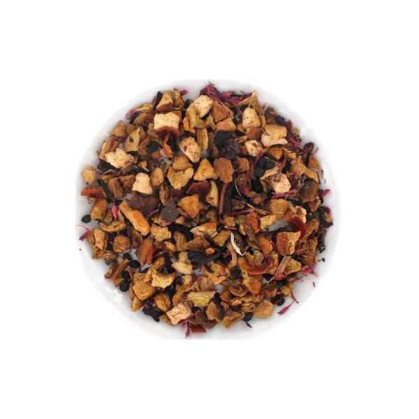 Infusion fruitée Rhubarbe - Saveur sirop de rhubarbe - Sans théine