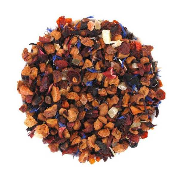 Infusion fruitée "Velours d'été" - Saveur melon pêche - Sans théine