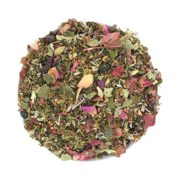 Tisane les Jambes de Pégase - Feuilles de vigne, fruits rouges - Sans théine