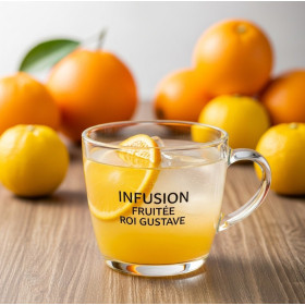 INFUSION FRUITÉE ROI GUSTAVE - (saveur orange et yuzu)