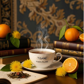 TISANE POIDS PLUME - Maté, pissenlit et agrumes