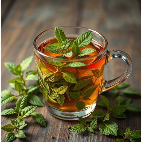 Infusion "Fraîcheur des Jardins" - Saveur 3 menthes - Sans théine