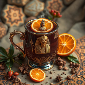 TISANE SÉRÉNITÉ DU PHARAON - Cacao et mandarine