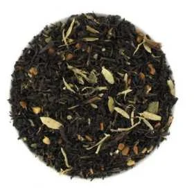 Thé noir Tchaï Massala : Mélange subtil de thé noir Tchaï et de menthe fraîche