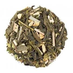 Thé vert Gingembre Citron Bio pour une tasse tonique et énergisante
