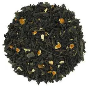 Thé vert orange citron BIO : un thé aux saveurs agrumes - Sachet de 200g