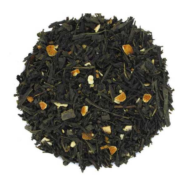 Thé vert Le Jardin d'agrumes - saveur orange citron
