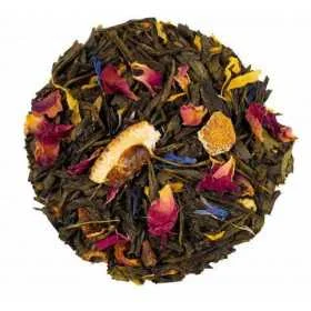 Thé vert Rêve de Printemps - Saveur mangue orange