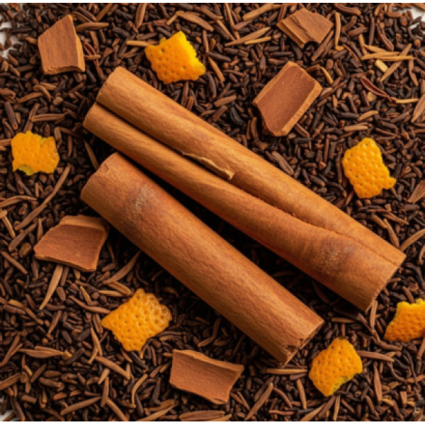 Infusion Mélange Fruité de Noël – Saveur Orange Cannelle – Sans Théine