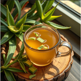 Thé vert Aloé Véra - Saveur grenade aloe véra