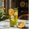 Thé vert Le Jardin d'agrumes - saveur orange citron