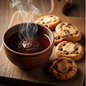 Thé noir Marron glacé