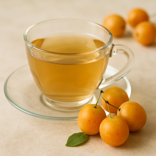 Thé vert Le Jardin d'août - Saveur mirabelle