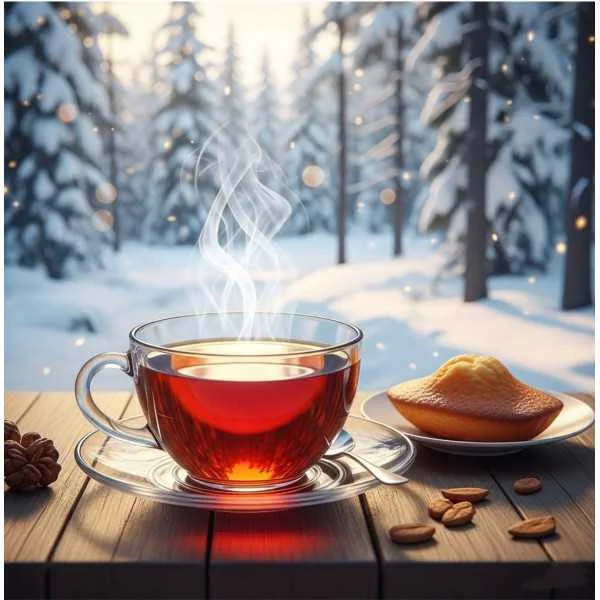 Thé noir Création des Lutins - Saveur cerise, caramel, épices