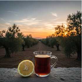 Thé noir "Soleil Provencal" - Saveur citron jaune